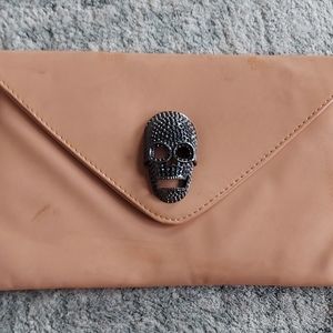 Pink skull Purse